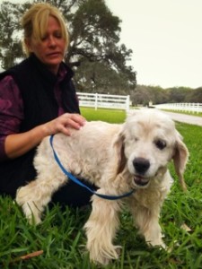 Check the grass for unpleasant items. I'm going down. 