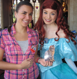 Me and Ariel (and MomFOD again.)