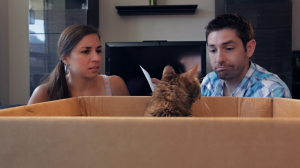 A scene from 'The Inheritance' with Rocky as "Greg"