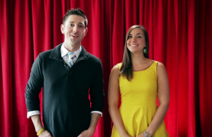 Alana and Kris doing their thing. 