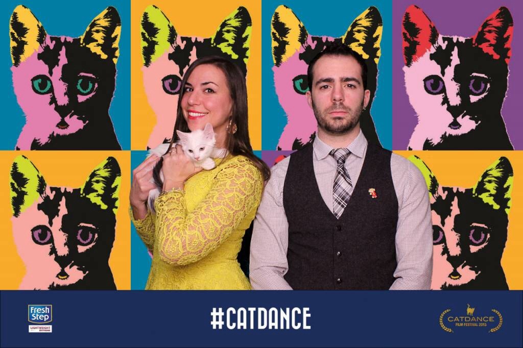 The FODs pose with ... is that a kitten??!?!