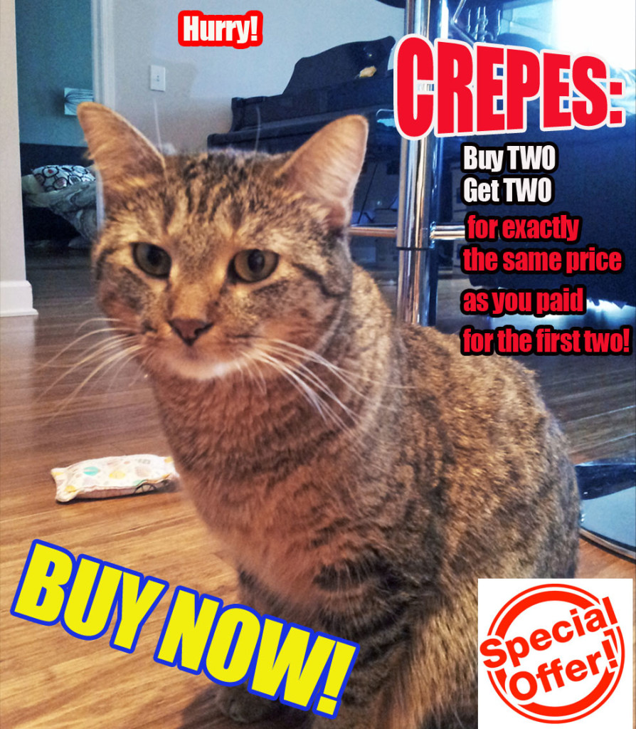 crepes sale